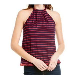 NWOT Trina Turk Forbes Striped Halter Top Size Small